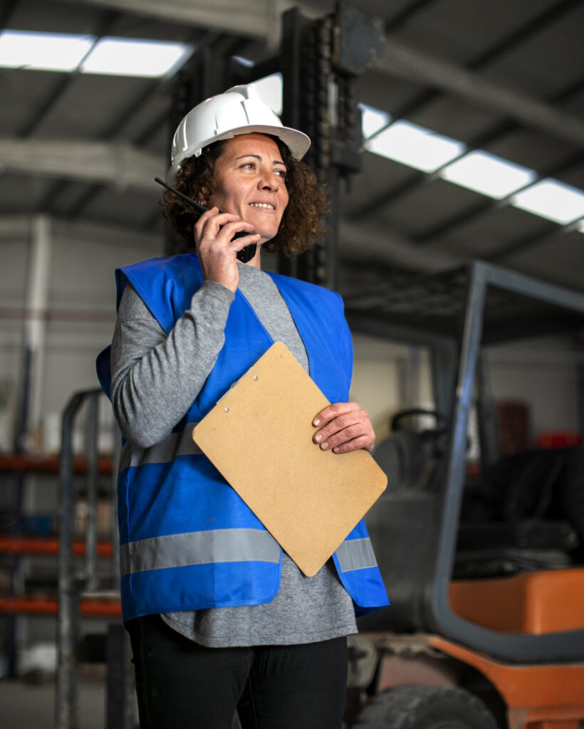 professional-female-driver-operating-forklift-vehicle